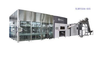 3000BPH 20L blazende vullende het afdekken machine